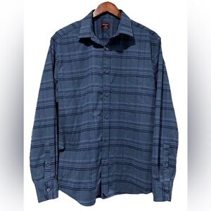 UNTUCKit Donnelly Perfect Flannel plaid Casual Shirt Mens Large regular fit